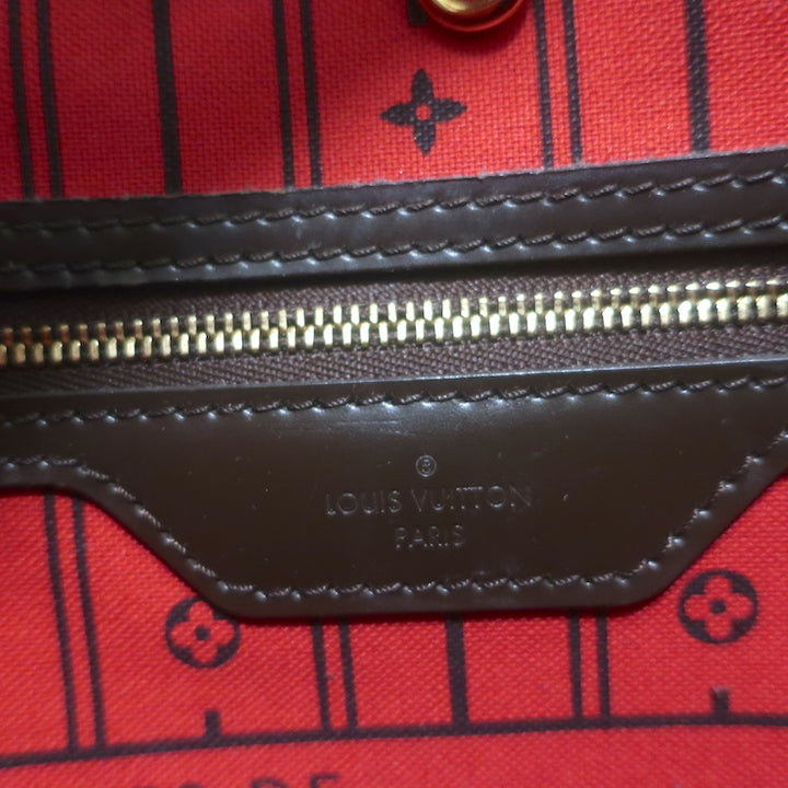Louis Vuitton Neverfull MM Bag Ebene Damier Canvas