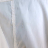 Prada Short Sleeve Shirt Dress Ecru Silk Taffeta Size 42