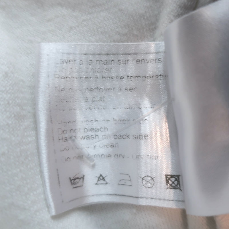 Chanel Sport 09C Terry Cloth Flared Pants White Size 38
