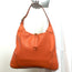 Hermes Trim 35 Hobo Orange Leather Large Shoulder Bag
