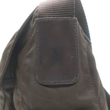 Prada Vela Hunting Bag Dark Brown Tessuto Nylon Small Crossbody