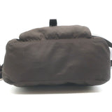 Prada Vela Hunting Bag Dark Brown Tessuto Nylon Small Crossbody