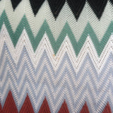 Missoni Zig Zag Knit Belted Mini Dress Multicolor Size 40