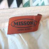 Missoni Zig Zag Knit Belted Mini Dress Multicolor Size 40