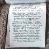 Moncler Hermine Hooded Down Puffer Coat Taupe Size 1