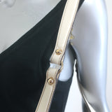 Gucci Britt Interlocking GG Messenger Bag Cream Leather