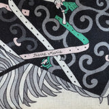 Hermes Sous L'Egide de Mars 140cm Cashmere-Silk Shawl Scarf Cream/Green