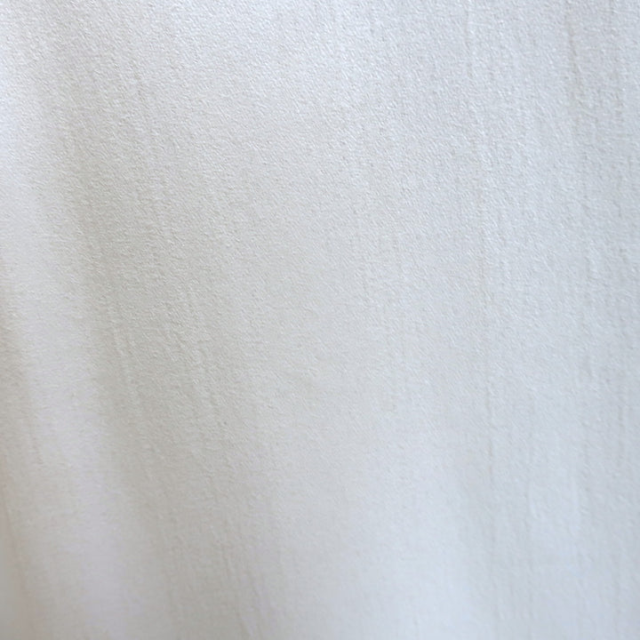 Reformation Open-Back Sleeveless Maxi Dress White Crepe Size Extra Small/Small