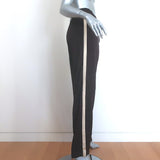 Celine Satin Side-Stripe Track Pants Dark Brown Size 36