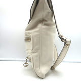 Gucci Britt Interlocking GG Messenger Bag Cream Leather