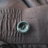 Celine Satin Side-Stripe Track Pants Dark Brown Size 36