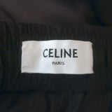 Celine Satin Side-Stripe Track Pants Dark Brown Size 36