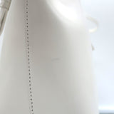 Mansur Gavriel Mini Mini Bucket Bag White Leather Crossbody