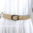 Gucci G Buckle Reversible Belt Dark Brown & Beige Patent Leather Size 80 US 32