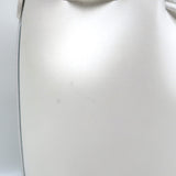 Mansur Gavriel Mini Mini Bucket Bag White Leather Crossbody