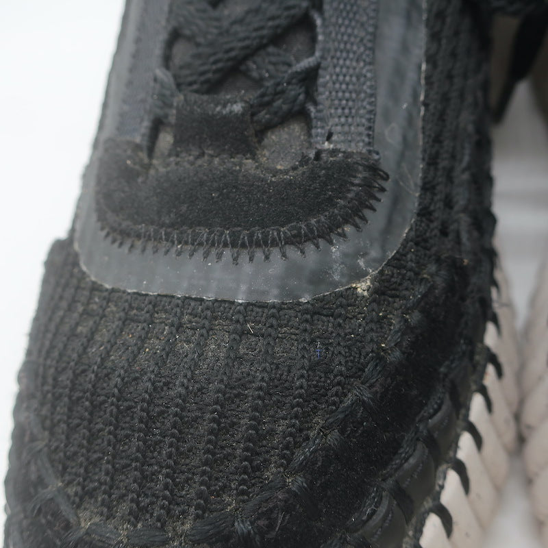 Chloe Nama Speckled-Platform Mesh Sneakers Black Size 37