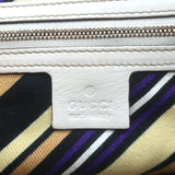 Gucci Britt Interlocking GG Messenger Bag Cream Leather