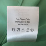 Veronica Beard Alexa Pleated Tie-Back Sleeveless Blouse Green Size 4