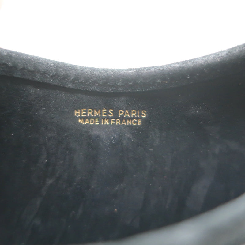 Hermès Trim 15 Micro Crossbody Bag Black Suede