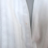 Frank & Eileen Shirley Oversized Button-Up Shirt White Stripe Size Extra Small