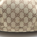 Gucci Pelham Medium Shoulder Bag GG Monogram Canvas with Braided Leather Straps