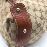 Gucci Pelham Medium Shoulder Bag GG Monogram Canvas with Braided Leather Straps