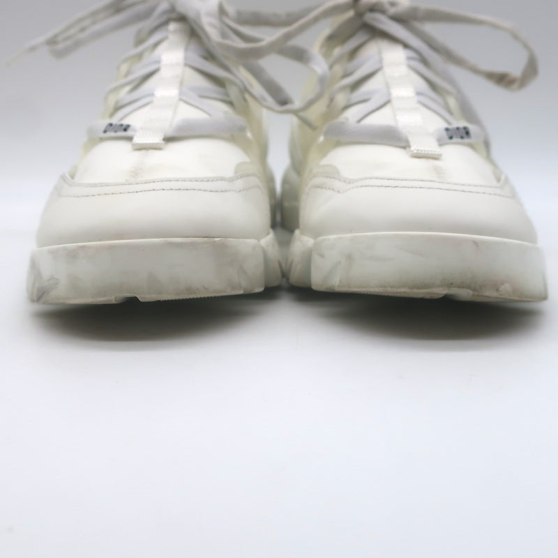 Christian Dior D-Connect Sneakers White Neoprene Size 37
