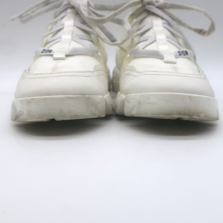 Christian Dior D-Connect Sneakers White Neoprene Size 37