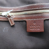 Gucci Pelham Medium Shoulder Bag GG Monogram Canvas with Braided Leather Straps