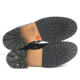 Valentino Rockstud Chelsea Boots Black Suede Size 38 Flat Ankle Boots