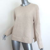 Jenni Kayne Everyday Sweater Oatmeal Wool-Cashmere Size Small