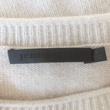 Jenni Kayne Everyday Sweater Oatmeal Wool-Cashmere Size Small