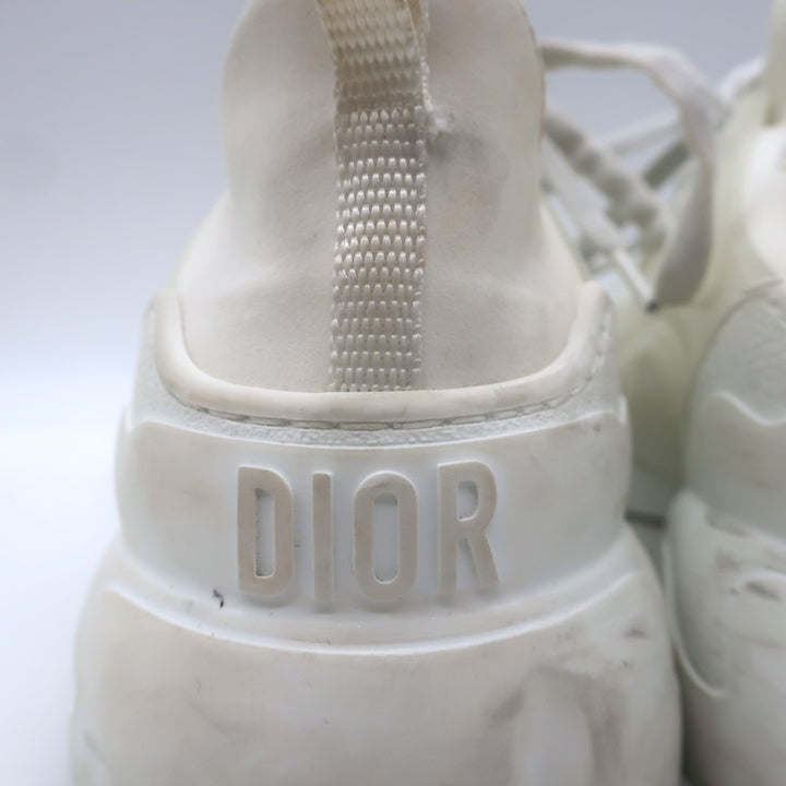 Christian Dior D-Connect Sneakers White Neoprene Size 37