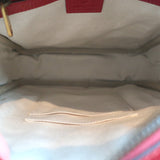 Gucci Logo Print Messenger Bag Red Grained Leather Small Crossbody NEW