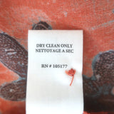 Ulla Johnson Desdra Short Sleeve Top Amaryllis Printed Silk Size 4