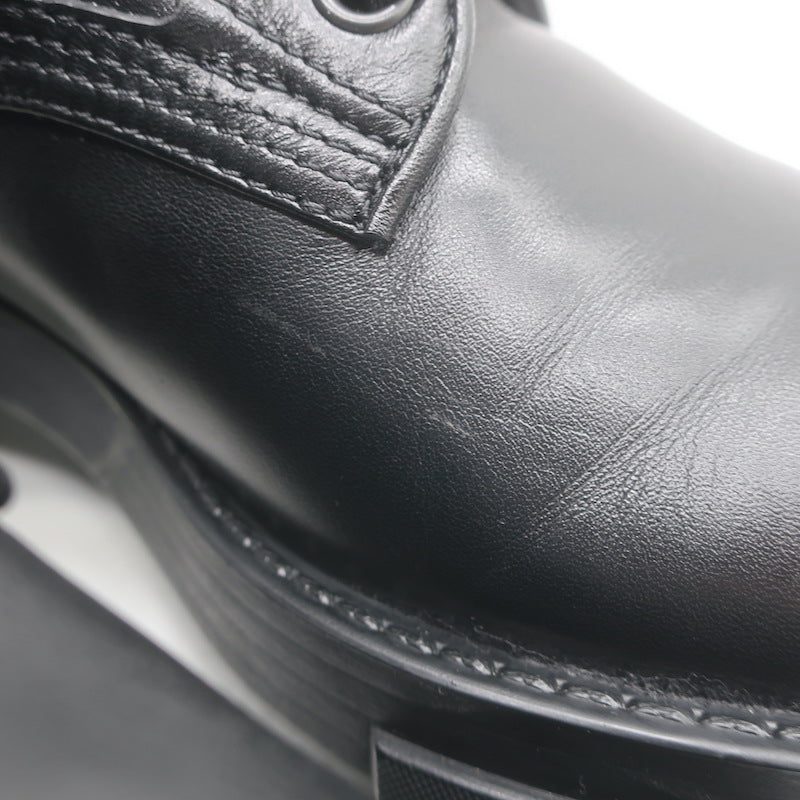 Givenchy Terra 4G Lace-Up Combat Boots Black Quilted Leather Size 37