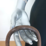 Givenchy Medium Pandora Bag Brown Crocodile-Embossed Nubuck Leather Crossbody