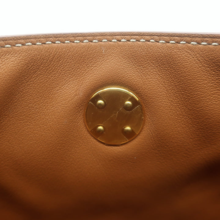 Hermes 2024 Mini Lindy 20 Bag Gold Brown Clemence Leather Gold Hardware