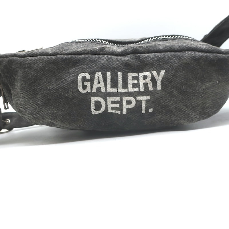 Gallery Dept. Travel Sack Crossbody Bag Gray Washed Denim