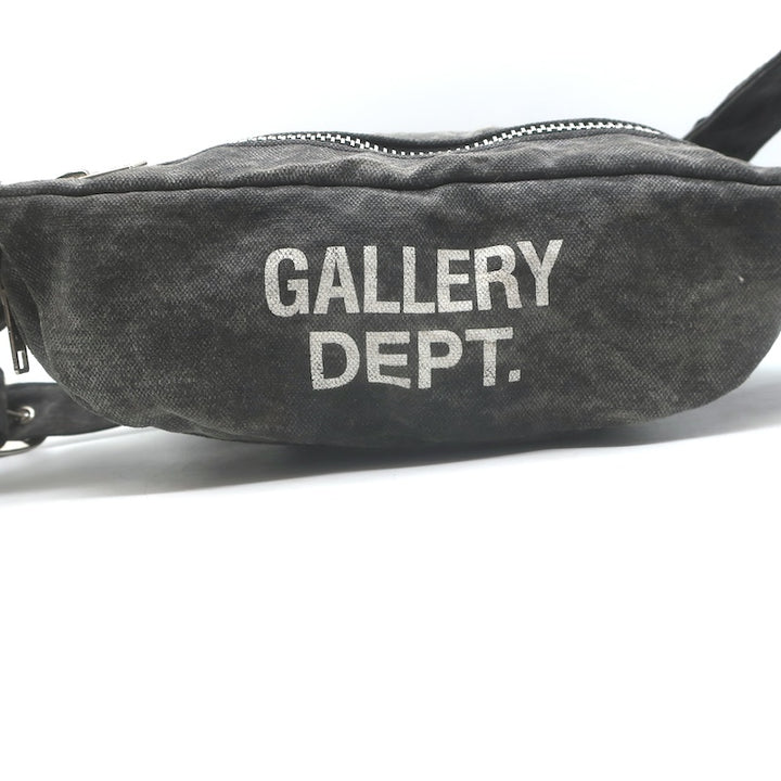 Gallery Dept. Travel Sack Crossbody Bag Gray Washed Denim