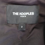 The Kooples V-Neck Sequin Mini Dress Fuchsia Size 2