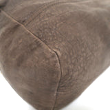 Givenchy Medium Pandora Bag Brown Crocodile-Embossed Nubuck Leather Crossbody