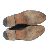 Hermes Jumping Boots Black Leather Size 39 Flat Riding Boots