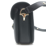 Gucci Horsebit 1955 Medium Shoulder Bag Black Leather NEW