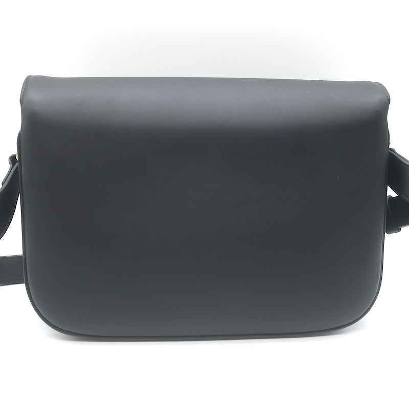 Gucci Horsebit 1955 Medium Shoulder Bag Black Leather NEW