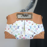 Louis Vuitton x Murakami Judy MM Bag White & Multicolor Monogram Canvas