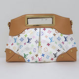 Louis Vuitton x Murakami Judy MM Bag White & Multicolor Monogram Canvas