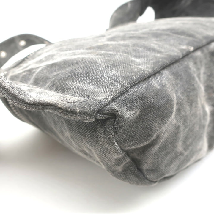 Gallery Dept. Travel Sack Crossbody Bag Gray Washed Denim