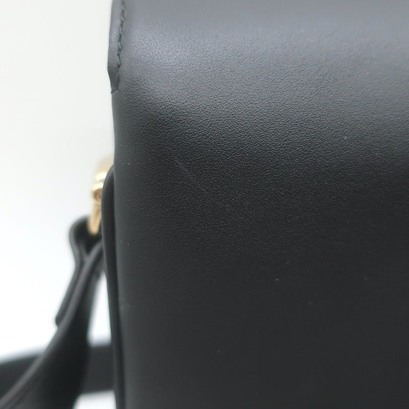Gucci Horsebit 1955 Medium Shoulder Bag Black Leather NEW