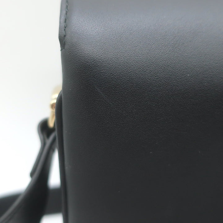 Gucci Horsebit 1955 Medium Shoulder Bag Black Leather NEW